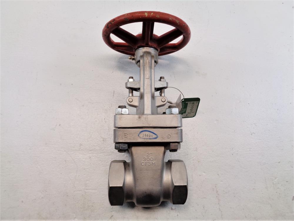 Ladish 2" 300# CF3M Socket-Weld Gate Valve 8364-1061-TT03-A20C